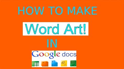 how to do word art in google docs while ensuring the document remains accessible to everyone